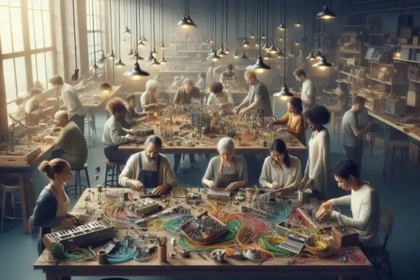 Circuitos Coletivos: a música experimental nascida da reciclagem comunitária