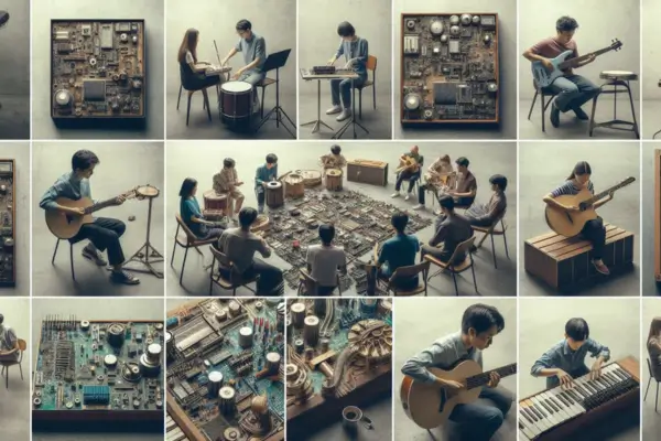Laboratório Sonoro: Experimentos DIY com Sucata e Criatividade